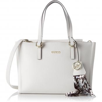 Guess Mujer Tulip Bolso de hombro blanco Size: 15x22x32 cm