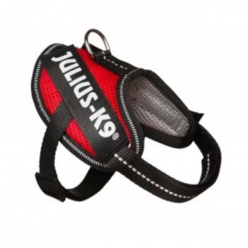 Arnés para perros JULIUS-K9 IDC Powair, Talla 3XS, Color Rojo