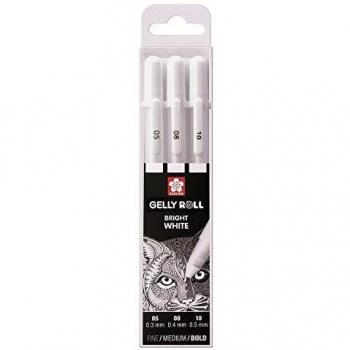 Royal Talens Roll bolígrafo gel pack de 3