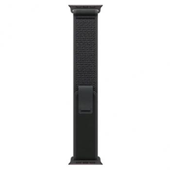 Correa Apple Watch Ultra 49mm Trail Loop - Negro/Titanio, Talla M/L, Nylon