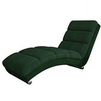 Diván Comfivo 109, Tumbona de Relax Tapizada, Poso 14 + Kronos 14, 180x62x84cm, Patas de Plástico