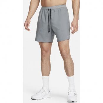 Short de running Nike Dri-FIT Stride 18 cm con malla interior - Hombre - Gris