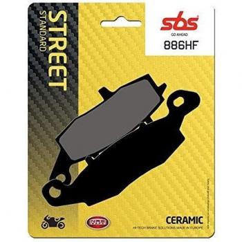 Pastillas de Freno Cerámicas SBS 886HF para Moto Stradales - Unisex, Talla Única