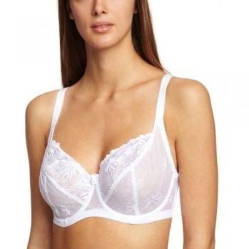 Pour Moi St Tropez White Full Coverage Bra