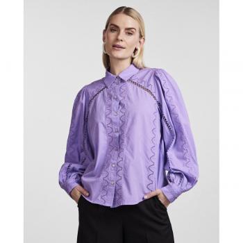 Yas Camisa Manga Larga Kenora Lila