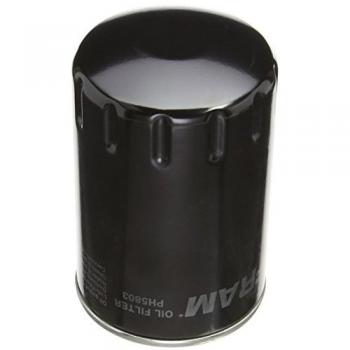 Filtro de aceite FRAM PH5803, compatible con múltiples vehículos, diseñado para proporcionar un rendimiento óptimo en la filtración de impurezas, fabricado con materiales de alta calidad para asegurar durabilidad y eficiencia, cuenta con una válvula