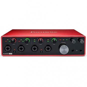 Focusrite Scarlett 18i8 3rd Gen USB Audio Interface with Software Suite
