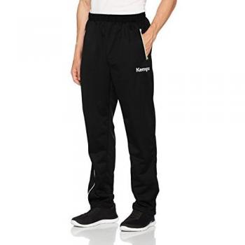 Kempa Curve Classic Pantalones Pantalones/Shorts de Entrenamiento, Hombre, Negro/Blanco, XXXL