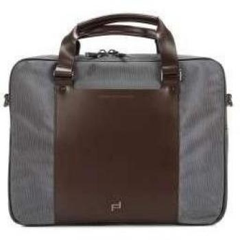 Porsche DesignShyrt-Nylon BriefBag MZ 2 - Bolsa de Asa Superior Hombre
, color Gris, talla 39x30x11 cm