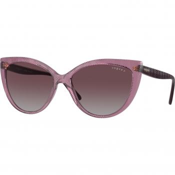 Vogue Eyewear VO5484S Polarized Women's Sunglasses Cat Eye Purple Size 57 Model 276162