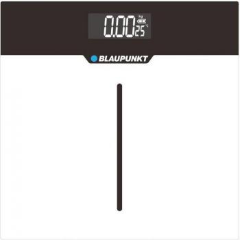 Blaupunkt BP-5003 Báscula de Baño Digital con Indicador de Temperatura Ambiente en Vidrio Blanco