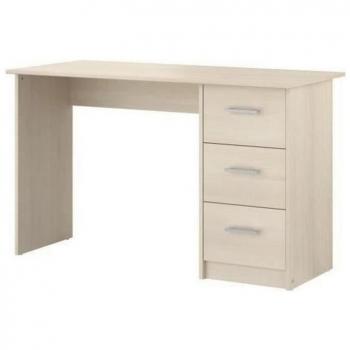 Escritorio Parisot Essentielle Acacia 121,2 x 74,3 x 55 cm - Aglomerado - Beige claro - L 121 x P 55 x A 74 cm