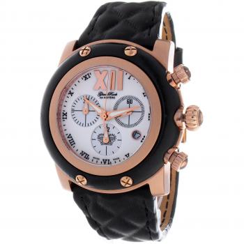 Glam Rock Reloj Mujer Analogico Cuarzo ronda swiss made con Correa de Cuero GR11133