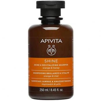 APIVITA Shine & Revitalising Shampoo with Orange & Honey 250ml/8.45oz