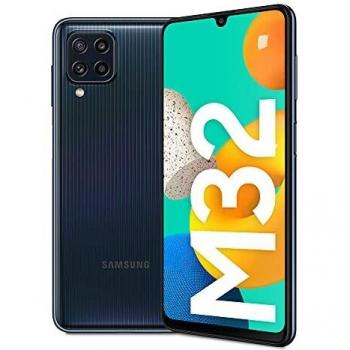 Smartphone Samsung Galaxy M32 6.4 Dual SIM 4G, 6GB RAM, 128GB Almacenamiento, Batería de 5000 mAh, Negro