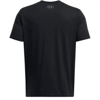 Camiseta de Manga Corta Under Armour Boxed Sports para Hombre, Color Negro, Talla L