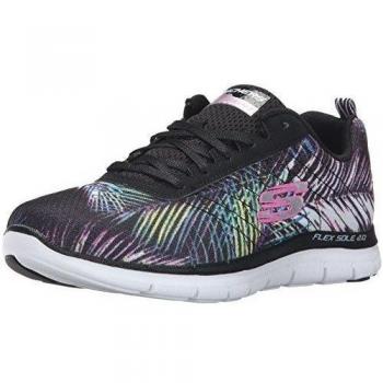 Skechers Flex Appeal 2.0 Tropical Breeze - Zapatillas de running, mujer
, color Negro, talla 40 EU