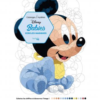 Círculos Mágicos de Colorear Disney Babies - Arteterapia para Concentración y Relajación - 100 Diseños Misteriosos