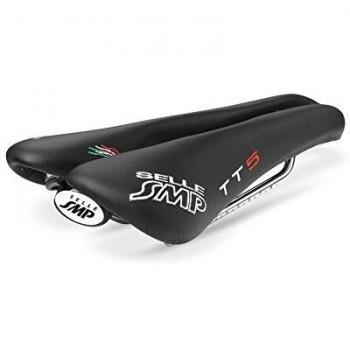 Smp Triathlon sillín de Bicicleta, Negro, Unisex Adulto, Triathlon Tt5, Negro