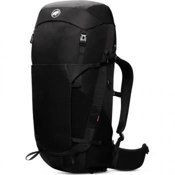 Mochila de montaña Mammut Lithium 50 L - color negro, capacidad de 50 litros, diseño ergonómico, sistema de suspensión ajustable, múltiples compartimentos y bolsillos, compatible con sistema de hidratación