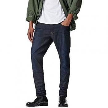G-Star Raw 3301 Tapered Jeans - Dark Aged Casual Denim for Men