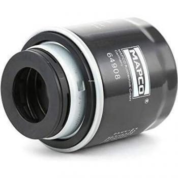 Filtro de aceite MAPCO 64908 compatible con VW, AUDI y SKODA (GOLF VI, Polo, TIGUAN, Passat Variant)