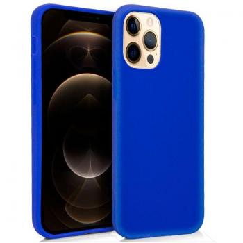 Funda Silicona Azul para iPhone 12 Pro Max