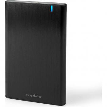 Caja de Disco Duro Externa 2.5 USB 3.2 Gen1 Type-A/Type-C Aluminio para Notebook/PC