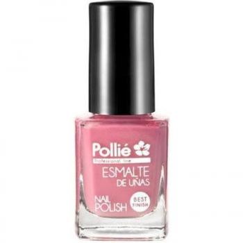 Esmalte de uñas rosa chiclet Pollié