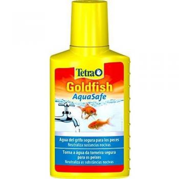 Tetra Goldfish AquaSafe 100 ml - Agua del grifo segura para los peces