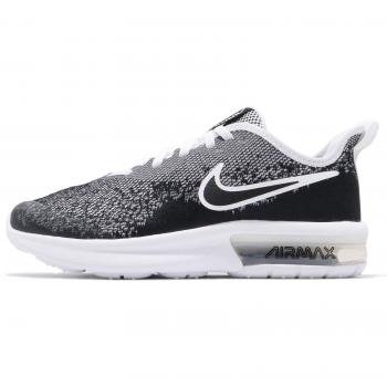 Nike Air MAX Sequent 4 (GS), Zapatillas de Running para Niños, Negro Black/White 001, 37.5 EU
