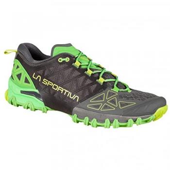 La Sportiva Zapatillas de Trail Running Bushido II Metal/Flash Green