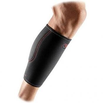 McDavid Black Calf Sleeve Support for Men - Large