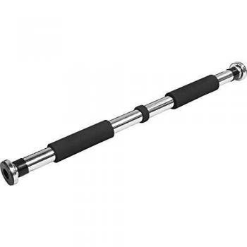 Barra de Dominadas Ajustable para Puerta Gorilla Sports - Sin Tornillos, 62-100 cm, Soporta hasta 95 kg