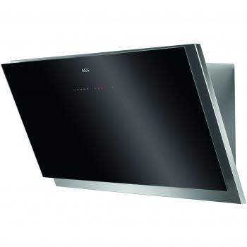 Campana Extractora Decorativa AEG DVB5960HG, 90cm, Negro, 700m3/h, 54dB con LED