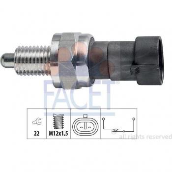 Interruptor de marcha atrás FACET 7.6109, tipo: interruptor, características: compatible con luces de reversa, diseño compacto, fácil instalación, alta durabilidad