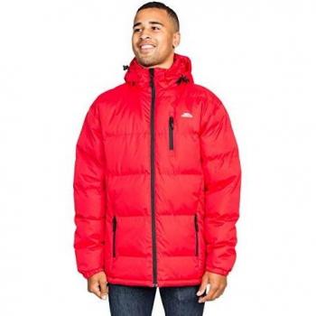 Trespass Clip Padded Down Jacket Red L