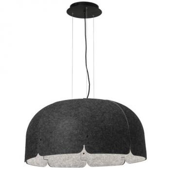 Lámpara colgante Faro Barcelona MUTE LED 20103DA Gris oscuro/Gris 4000k, tipo de producto: Lámpara colgante, características: LED, color gris oscuro, potencia 36W, temperatura