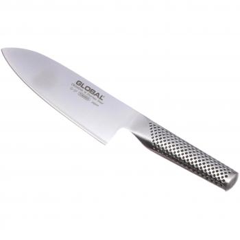 Cuchillo Santoku Global G-57 de 16 cm - Cuchillo de cocina vegetal y chef