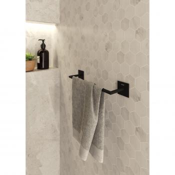 Bath+ by cosmic - Toallero Negro Mate