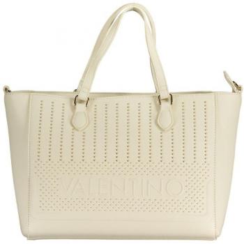 Valentino by Mario Valentino White Polyethylene Handbag, Tote Bag, female, Size: ONE SIZE, with Adjustable Strap