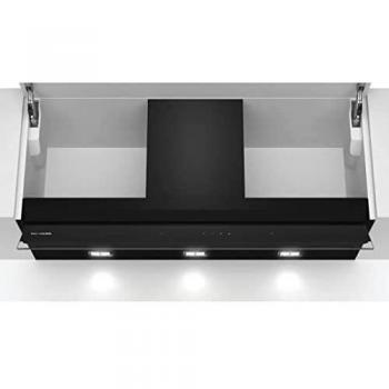 Campana Integrable Siemens LJ97BAM60, Cristal Negro, 90 cm, 620 m³/h, Clase A