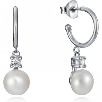 Pendientes Viceroy Jewels 7121E000-68 Aro con circonitas y perla sintética