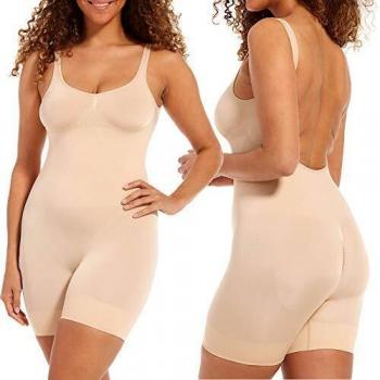 Body Moldeador de Espalda Baja Magic Bodyfashion Color Latte XL
