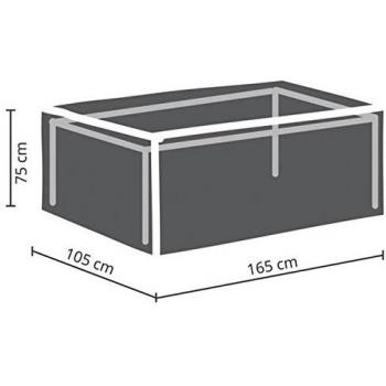 Funda de protección exterior para mesa hasta 160 cm - Perel