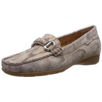 Mephisto Natala Python 7512, Mocasines Mujer, Beige-Beige