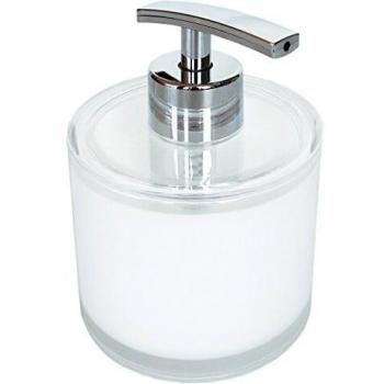 Laroom Dosificador, PS Plastico, Blanco, 9.0x12.0x8.2 cm