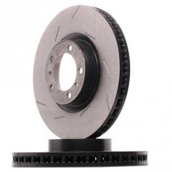 Disco de Freno Brembo Barnizado Para Eje Delantero 09.C549.21, ventilado, geschlitzt, altamente carbonizado, 1 pieza