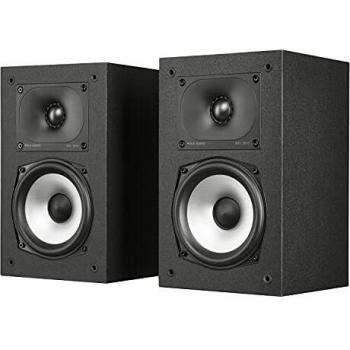 Polk Audio Monitor XT15 High-Resolution Compact Bookshelf Speakers, Pair, Black