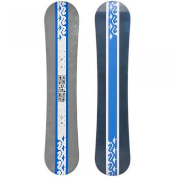 K2 Vandal Wide U 148 - Snowboard Unisex Juvenil, diseño amplio, longitud 148 cm, ideal para principiantes y jóvenes snowboarders, construcción duradera y ligera, patín ancho para mayor estabilidad en nieve blanda